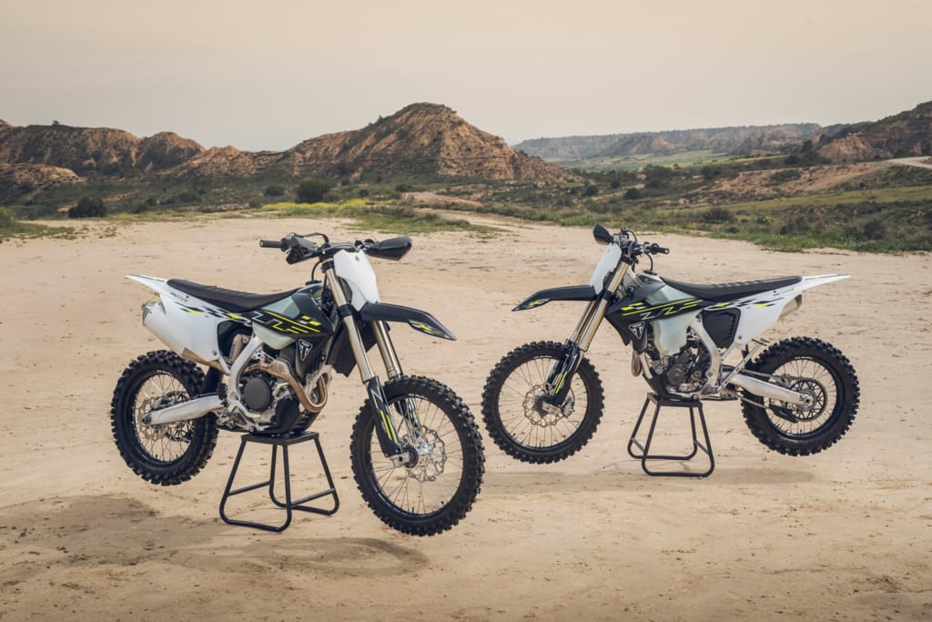 Triumph Goes Full-Throttle into Cross Country Racing with TF 250-C and TF 450-C