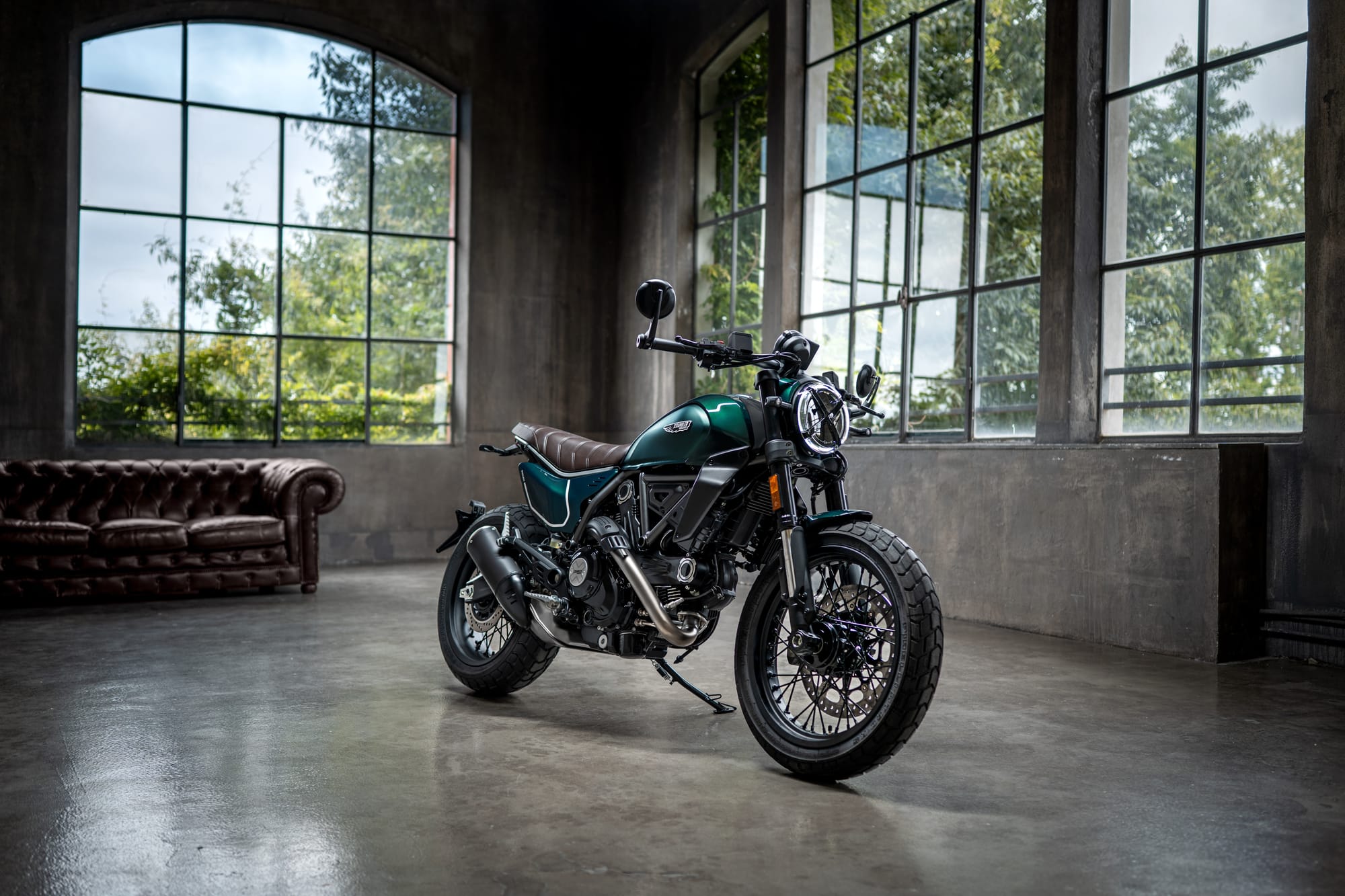 Ducati Scrambler Nightshift Goes Emerald Green for 2026